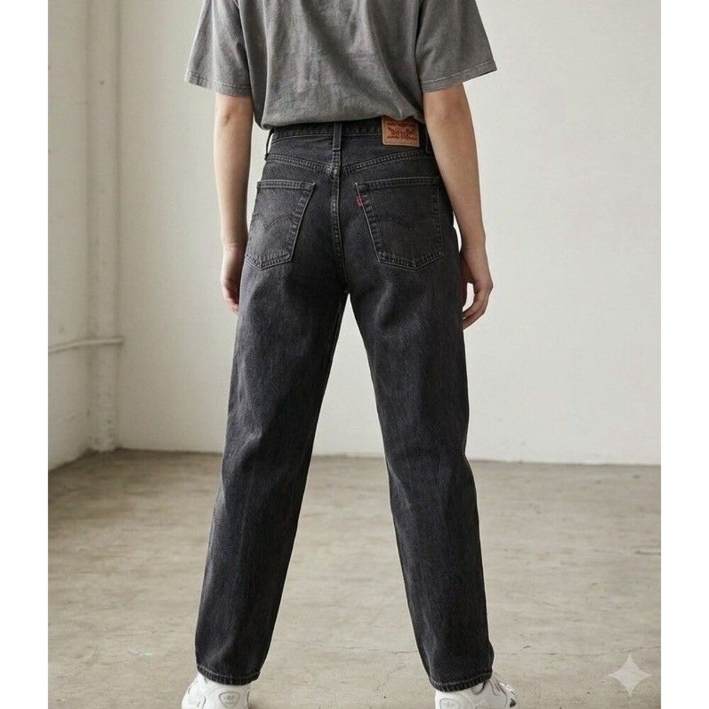 Levi’s ‘94 Baggy Women’s High Rise Jeans Size 27 Faded Black Denim